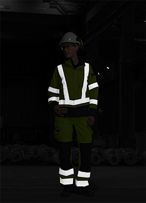 Visible at night Visible at night