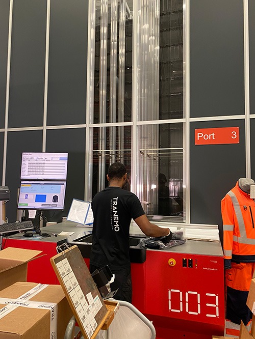 AutoStore Doris packing station Doris-port-500x666px